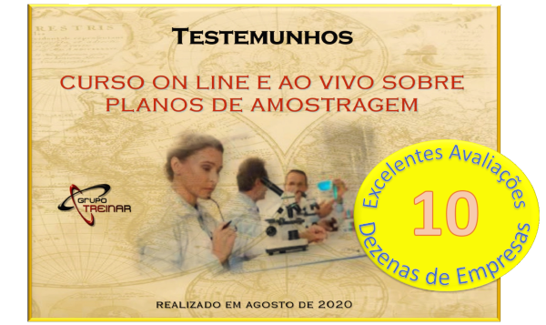 Testemunhos Planos de Amostragem